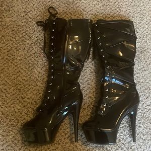 Exotic dance boots size 11